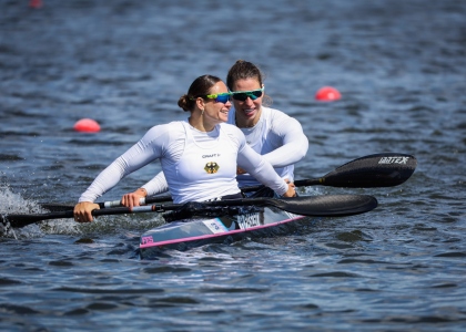 Paulina Paszek and Pauline Jagsch Germany kayak sprint Brandenburg 2026