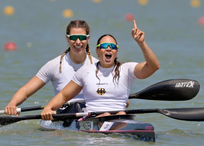 Paulina Paszek and Pauline Jagsch Germany kayak sprint Szeged 2026