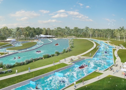Redland Whitewater Centre will host Canoe Slalom at Brisbane 2032