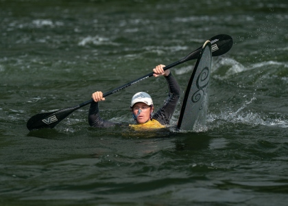Sam Wilson canoe freestyle squirt Plattling 2025 2