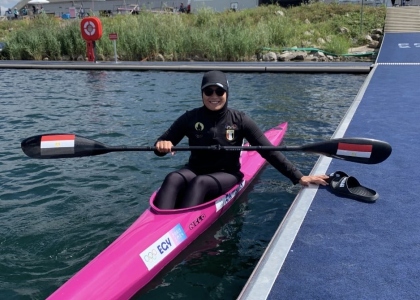 Samaa Ahmed Paris 2024 Egypt kayak sprint 2