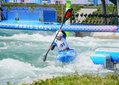 Shiting Li China kayak cross Paris 2024 Olympics