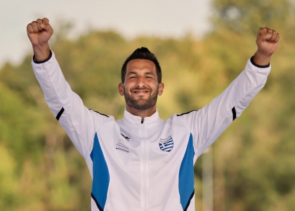 Stefanos Dimopoulos Greece canoe sprint Milan 2025