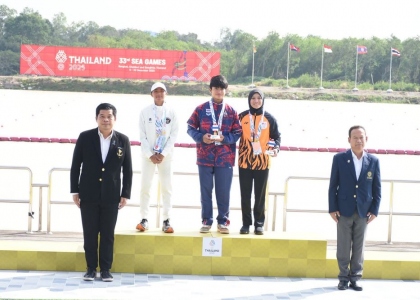 Thailand won four Canoe Slalom gold medals at home