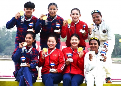 Thailand Vietnam Indonesia Canoe Sprint SEA Games