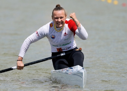 Viktoriia Yarchevska Spain kayak sprint 2025 Szeged