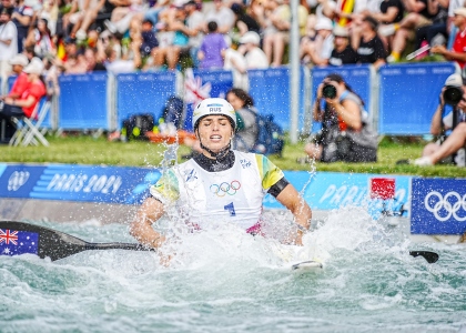 Jessica Fox kayak slalom Paris 2024 Olympics gold 2