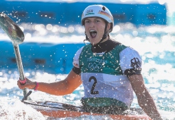 Germany Ricarda Funk K1 gold Tokyo Olympics