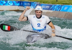 Giovanni de Gennaro kayak slalom Olympics Paris 2024