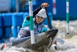Juan Huang china women c1 canoe slalom krakow 2024