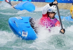 Noemi Fox kayak cross Olympics Paris 2024