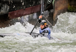 Funk achieves triple success on home waters in Germany Ricarda Funk ICF Canoe Kayak Slalom World Cup Augsburg 2024
