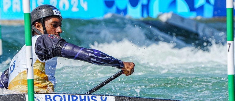 Yves BOURHIS Senegal Paris 2024 Olympics canoe slalom