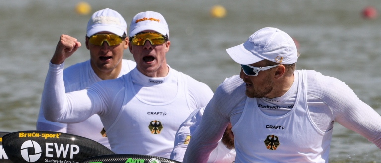 Germany men K4 Szeged 2024