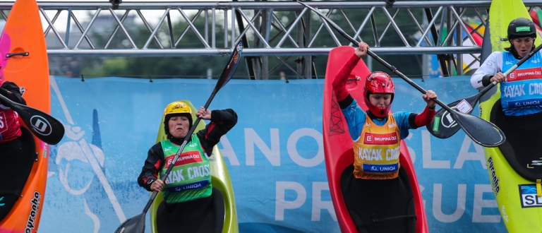 Kayak cross ramp start Olympics Paris 2024