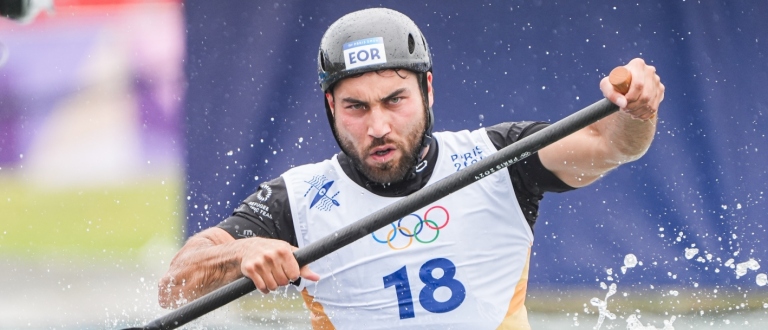 Amir Rezanejad Hassanjani canoe slalom paris 2024 olympics refugee