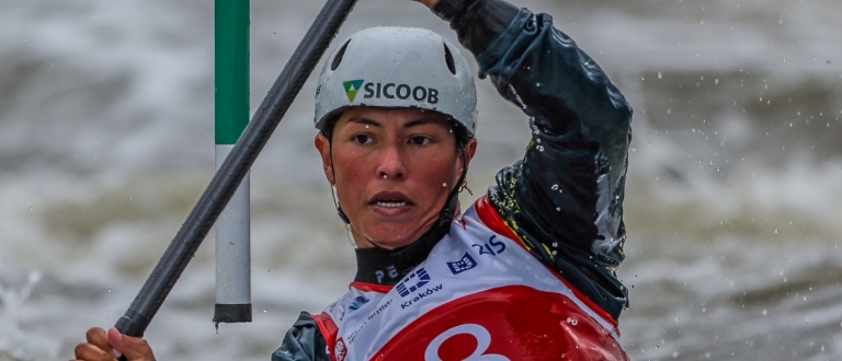 Ana Satila kayak slalom krakow 2024