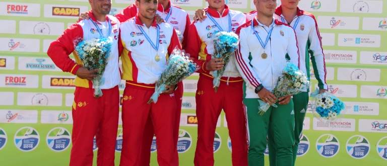 2016 Canoe Marathon European Championships Medal Winners Pontevedra 