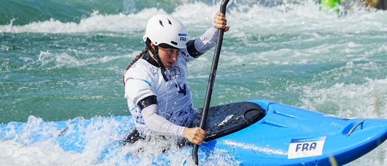 Camille Prigent canoe kayak cross paris 2024 olympics 3