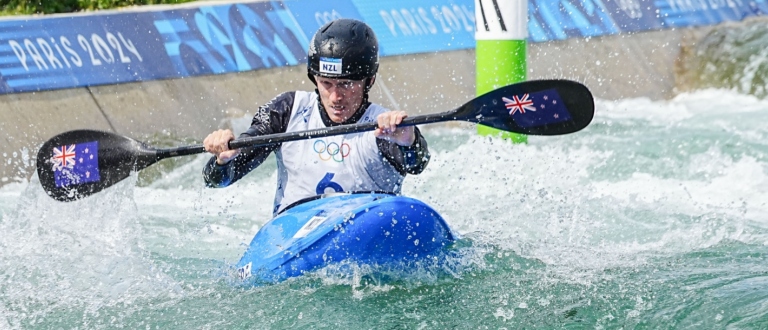 Finn Butcher kayak cross Paris 2024 Olympics