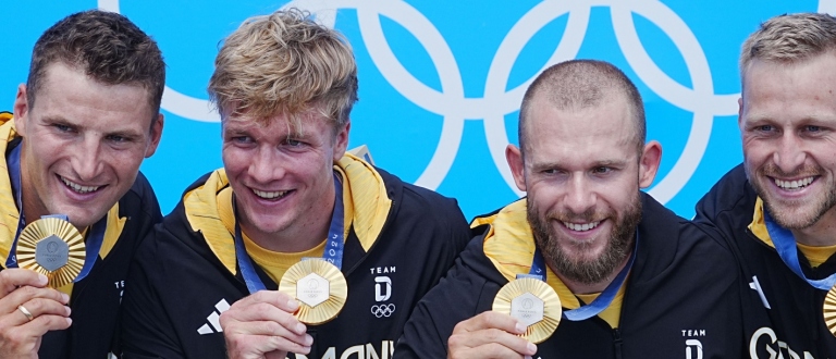 Germany men kayak four 500m Paris 2024 Olympics gold