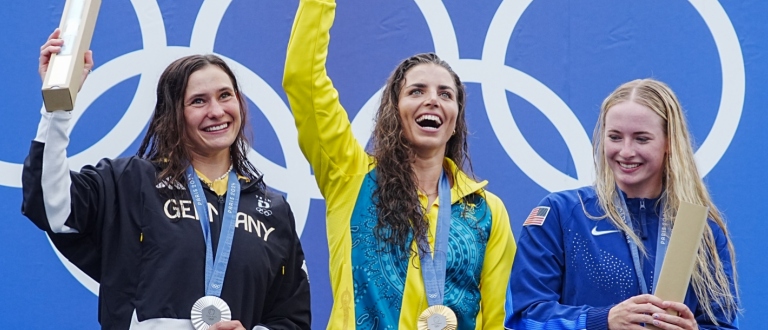 Jessica Fox canoe slalom Paris 2024 Olympics gold
