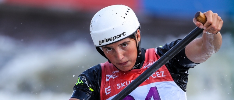 Lena Teunissen Prague 2022 canoe slalom