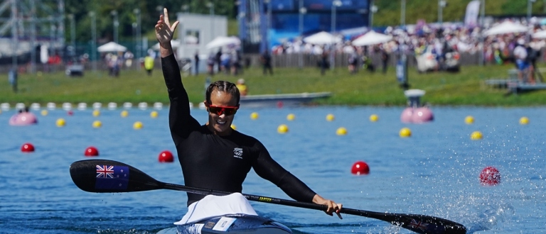 Lisa Carrington kayak canoe sprint Paris 2024 Olympics 2