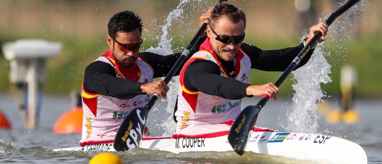 Spain Flagbearer Paris 2024 Olympics Canoe Kayak Sprint Marcus Cooper