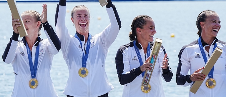 New Zealand women's kayak four 500m Olympics Paris 2024