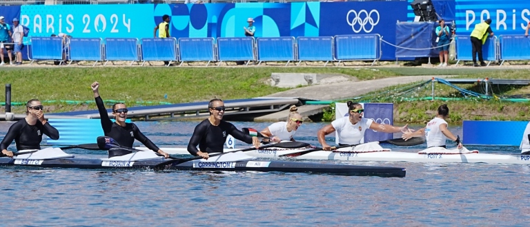 New Zealand women's kayak four 500m Olympics Paris 2024 2