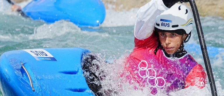 Noemi Fox kayak cross Olympics Paris 2024