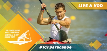 2020 ICF Paracanoe Kayak World Cup Szeged Hungary Live Coverage