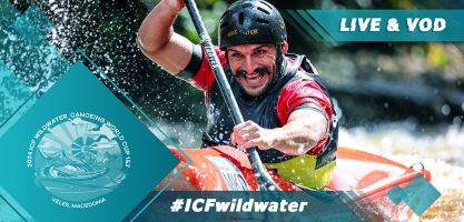 2024 ICF Canoe-Kayak Wildwater World Cup 1-2 Veles Republic of North Macedonia Live Coverage Video Streaming