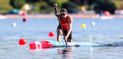 Katie Vincent canoe sprint world championships 2022