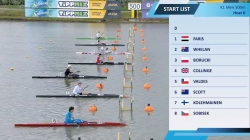 K1 Men's 500m Heat 2 / 2025 ICF Canoe-Kayak Sprint World Cup Szeged Hungary