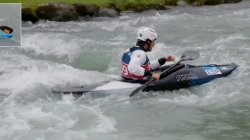 Manuel Ochoa, Spain - Kayak Cross Time Trial /  2025 ICF Canoe Slalom World Cup Pau France