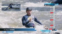 Fu-Hua Chang TPE Men's Canoe Heats / 2025 ICF Canoe-Kayak Slalom World Cup La Seu d'Urgell Spain