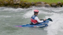 Emma Vuitton, France - Kayak Cross Time Trial /  2025 ICF Canoe Slalom World Cup Pau France