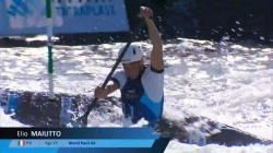 Elio Maiutto, Italy / U23 Semi-Final / 2024 ICF Canoe-Kayak Slalom Junior & U23 World Championships