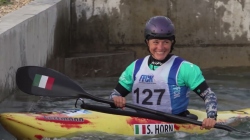 Stefanie Horn Italy Kayak Cross Slalom / Paris 2024 Olympics preparation