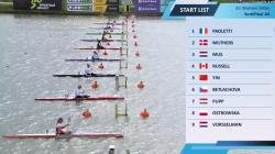 K1 Women's 500m Semi Final A4 / 2024 Canoe-Kayak Sprint European Paris Olympic Qualifier Szeged