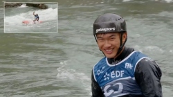 Hsin-Kuang Tseng, Chinese Taipei - Canoe Heats / 2025 ICF Canoe Slalom World Cup Pau France