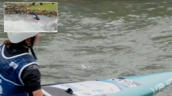 Sara Belingar, Slovenia - Canoe Heats / 2025 ICF Canoe Slalom World Cup Pau France