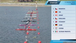 C1 Women's 500m Heat 3 / 2025 ICF Canoe-Kayak Sprint & Paracanoe World Cup Poznan Poland