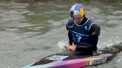 Evy Leibfarth, USA - Canoe Heats / 2025 ICF Canoe Slalom World Cup Pau France