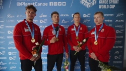K4 men 500m Hungary interview / 2025 ICF Canoe-Kayak Sprint World Cup Szeged
