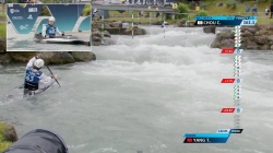 Chih-Chin Chou, Chinese Taipei - Canoe Heats / 2025 ICF Canoe Slalom World Cup Pau France