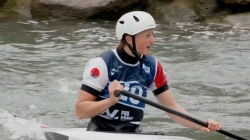 Alena Marx, Switzerland - Canoe Heats / 2025 ICF Canoe Slalom World Cup Pau France