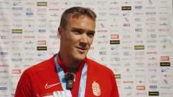 Balint Kopasz Hungary winners interview ENG / 2025 ICF Canoe-Kayak Sprint World Cup Poznan Poland